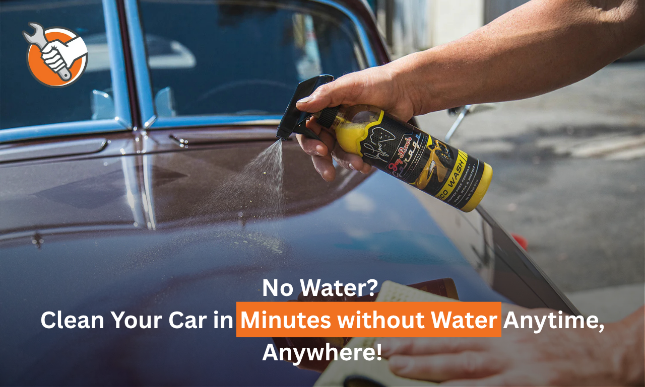 Clean Your Car in Minutes Anywhere! Waterless Car Wash Easy Spray & Wipe